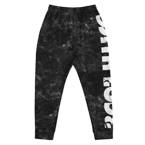 With Love - Black marble - Men's Joggers