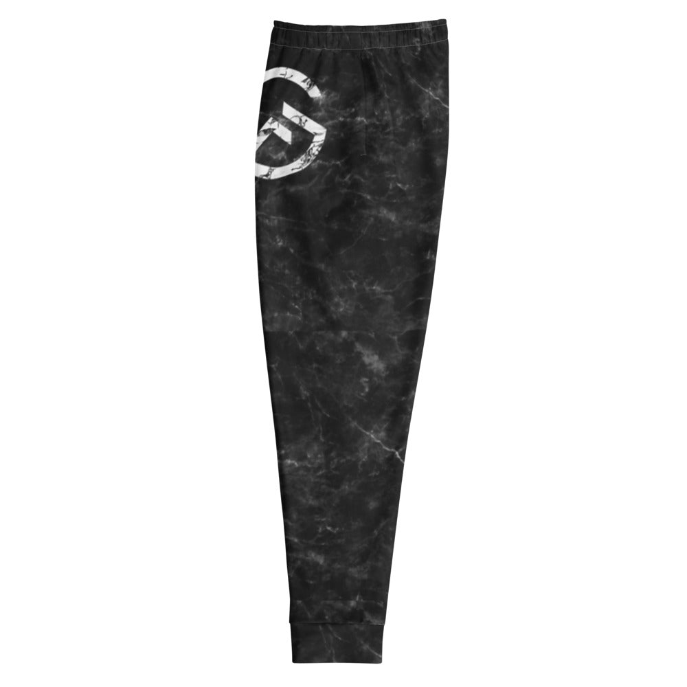 With Love - Black marble - Men's Joggers
