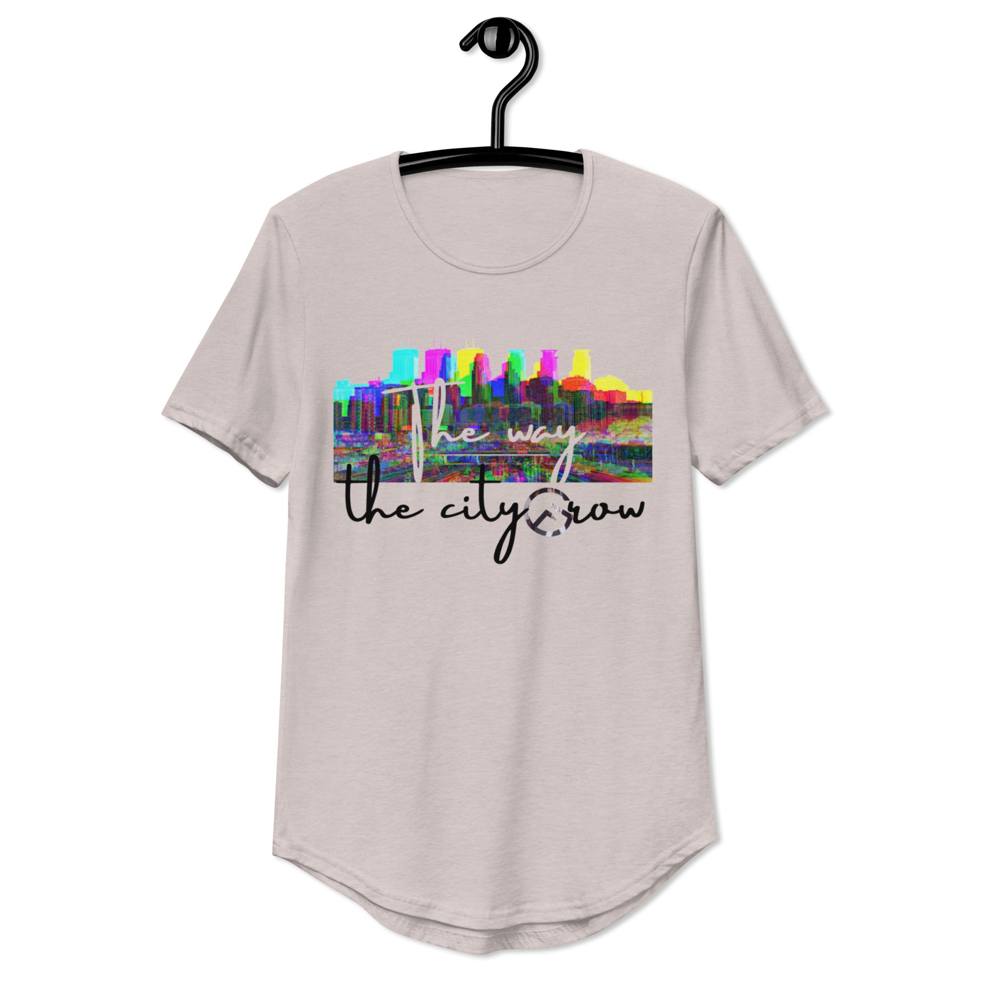 Love of the city - Men's Curved Hem T-Shirt